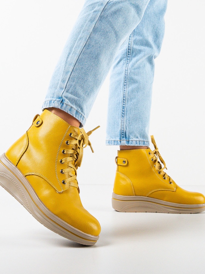 Scarpe casual Gialle Lakiob - Img 2