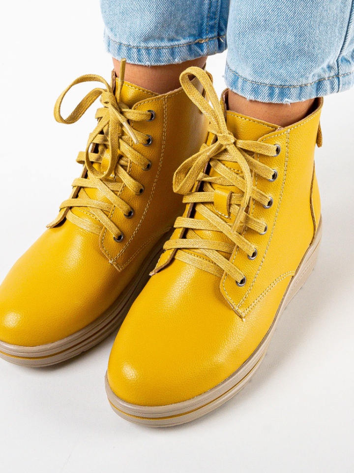 Scarpe casual Gialle Lakiob - Img 14