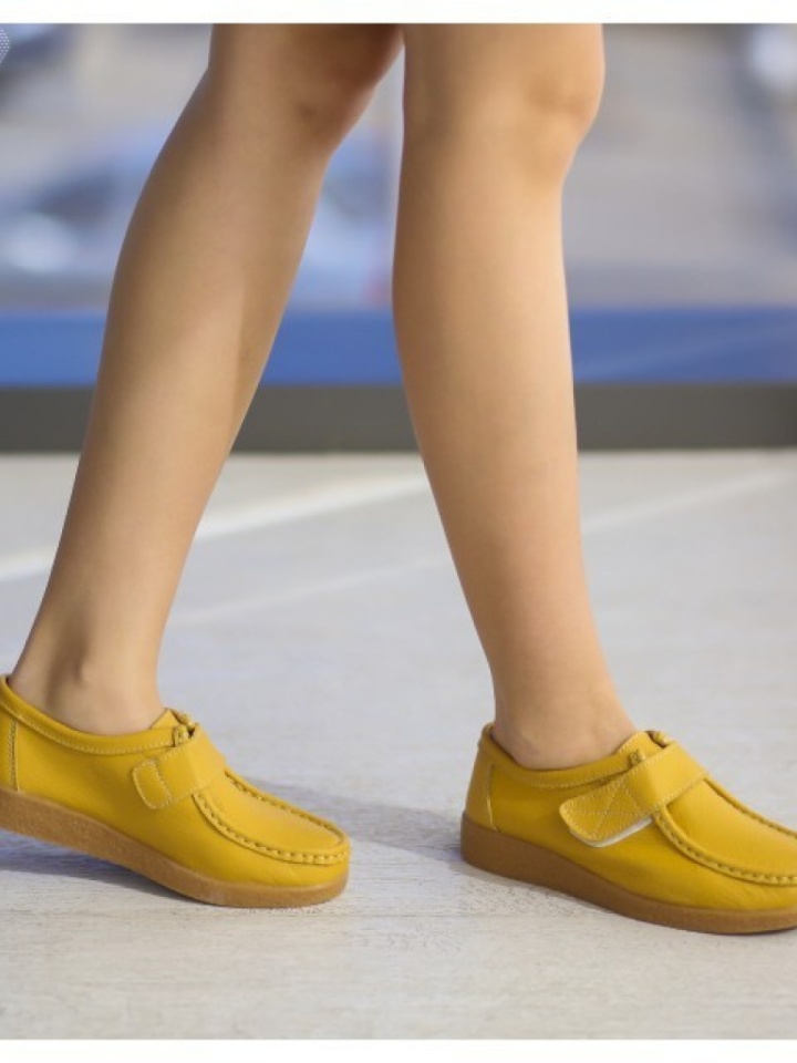 Scarpe casual Gialle Monta - Img 3