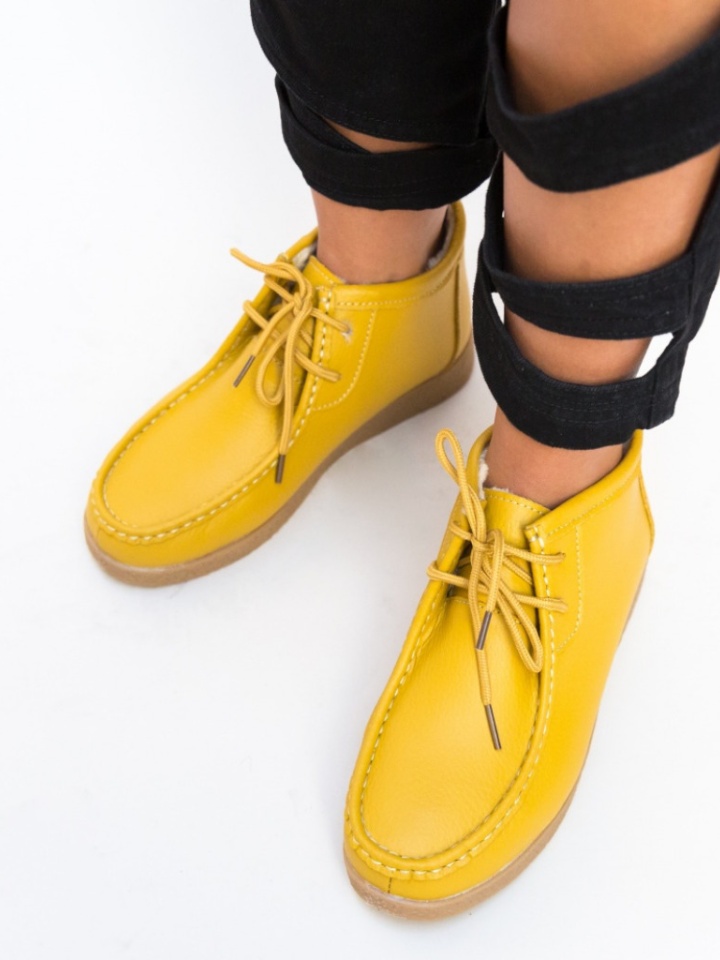 Scarpe casual Gialle Munela - Img 5