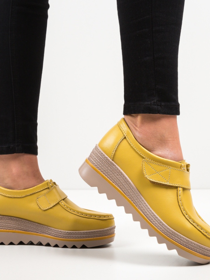 Scarpe casual Gialle Straif - Img 3