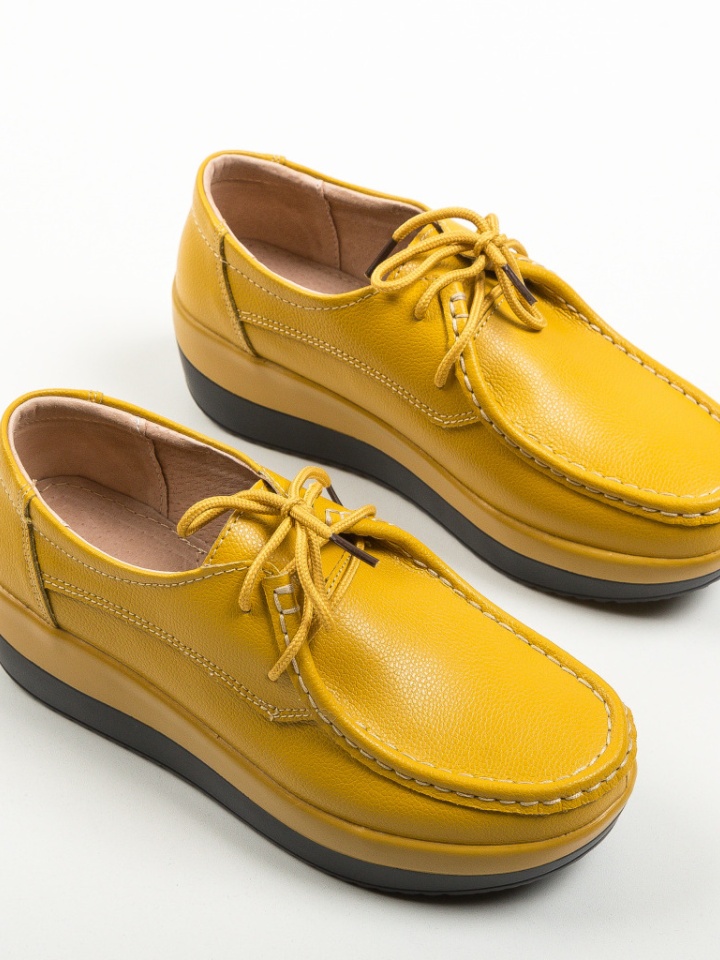 Scarpe casual Gialle Vlasta - Img 7