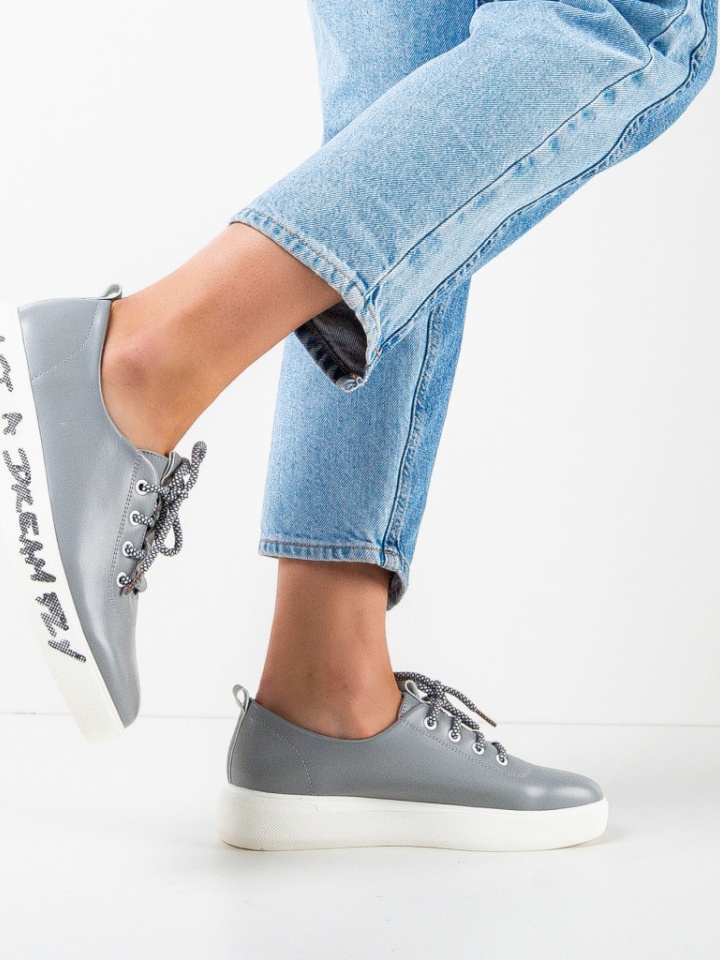 Scarpe casual Grige Constance - Img 10