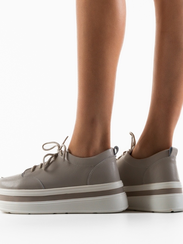Scarpe casual Grige Varlas - Img 4
