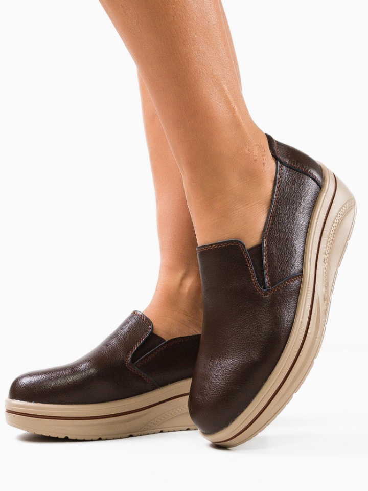 Scarpe casual Marroni Alpino - Img 3