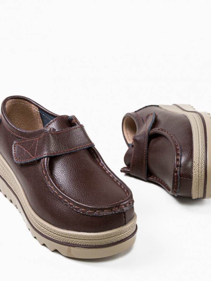 Scarpe casual Marroni Straif - Img 7