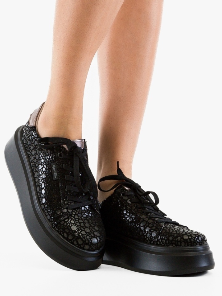 Scarpe casual Nere Ganey - Img 2