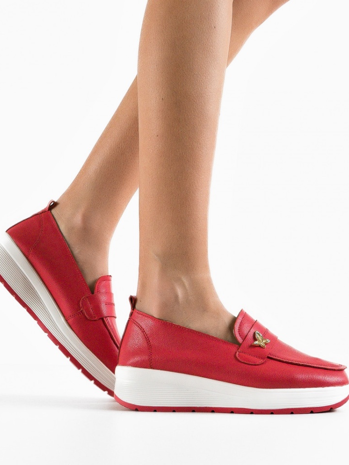 Scarpe casual Rosse Elvina - Img 1