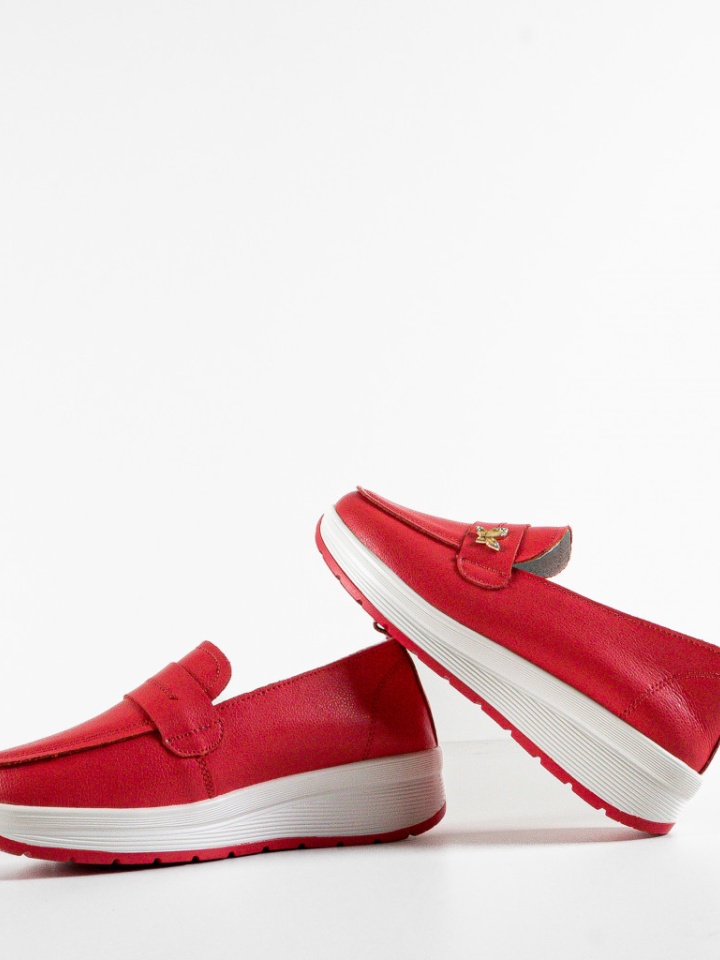 Scarpe casual Rosse Elvina - Img 5