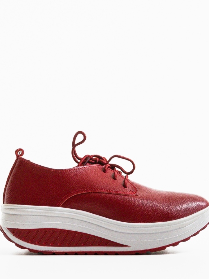 Scarpe casual Rosse Kleak - Img 3
