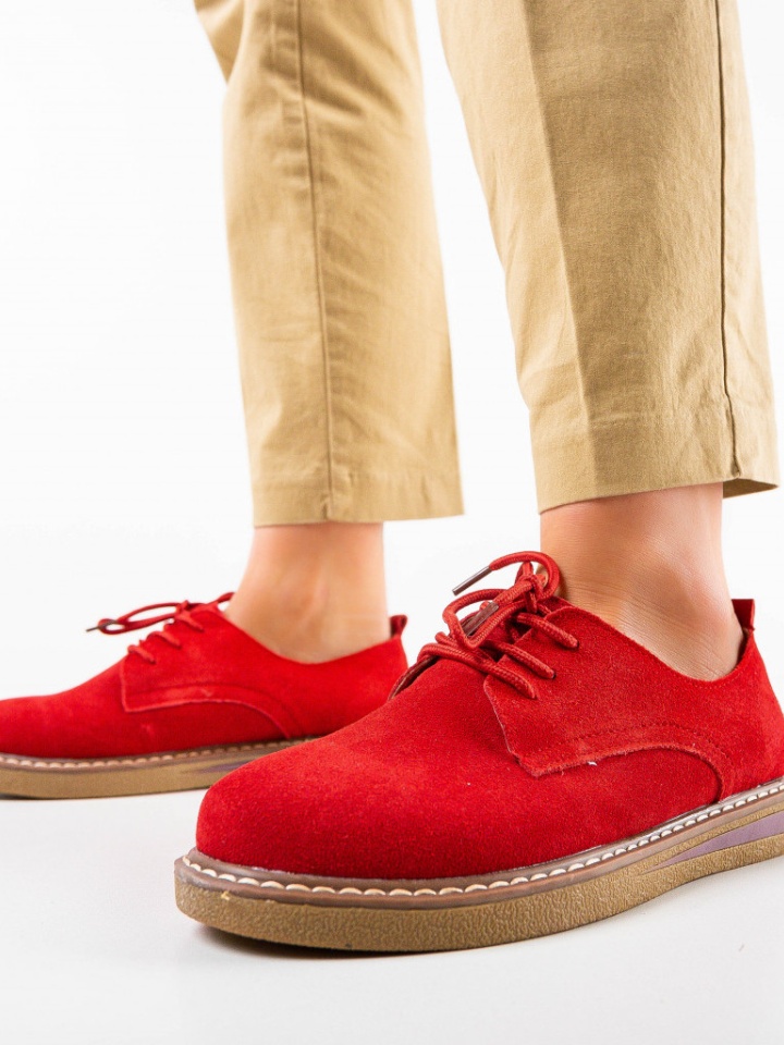 Scarpe casual Rosse Romena - Img 4