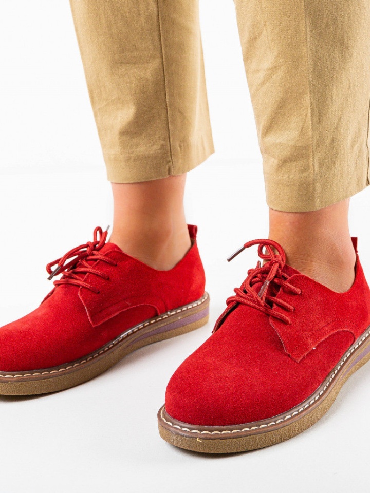 Scarpe casual Rosse Romena - Img 8