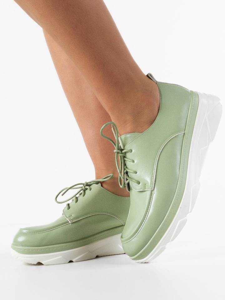 Scarpe casual Verde Frelly - Img 3