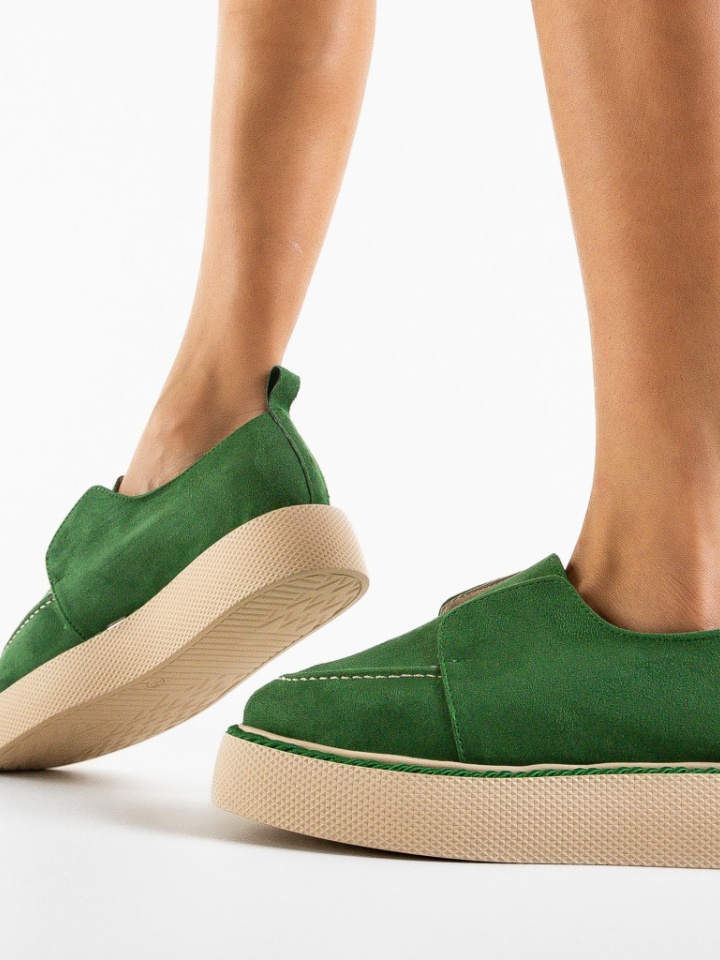 Scarpe casual Verde Hayter - Img 1