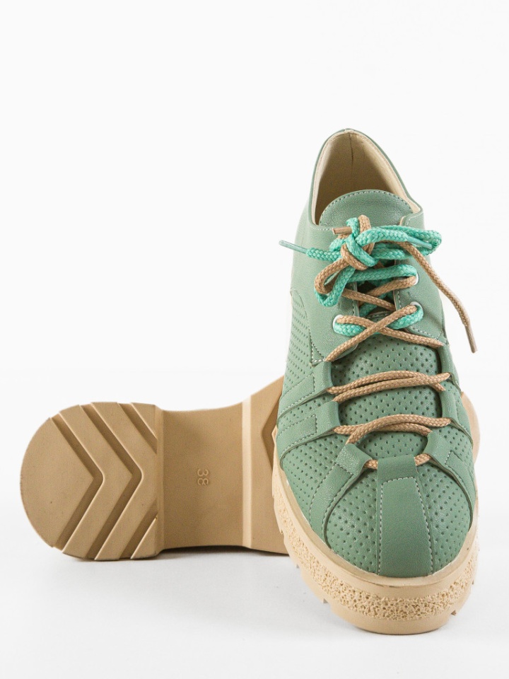 Scarpe casual Verde Memy - Img 7