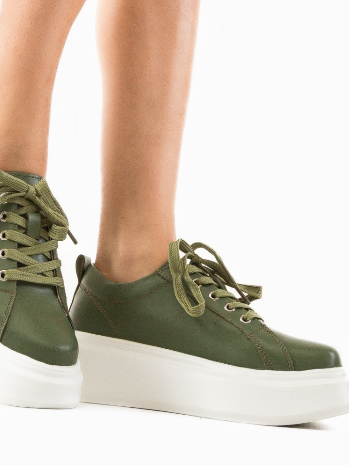 Scarpe casual Verde Nuandre - Img 9