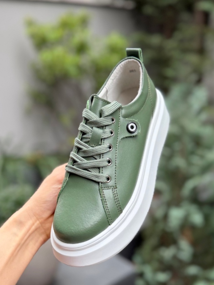 Scarpe casual Verde Nuandre - Img 2