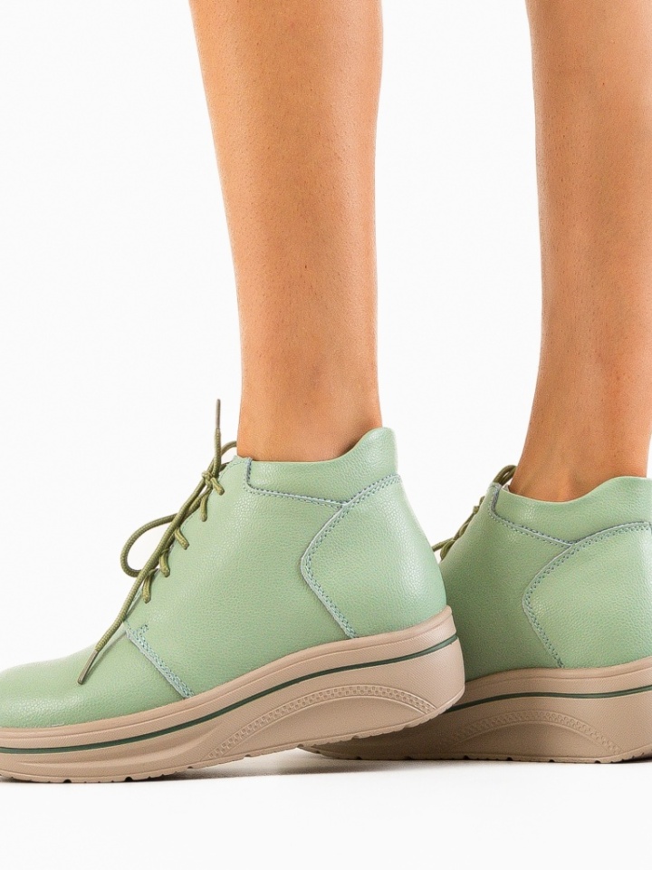 Scarpe casual Verde Palerma - Img 2