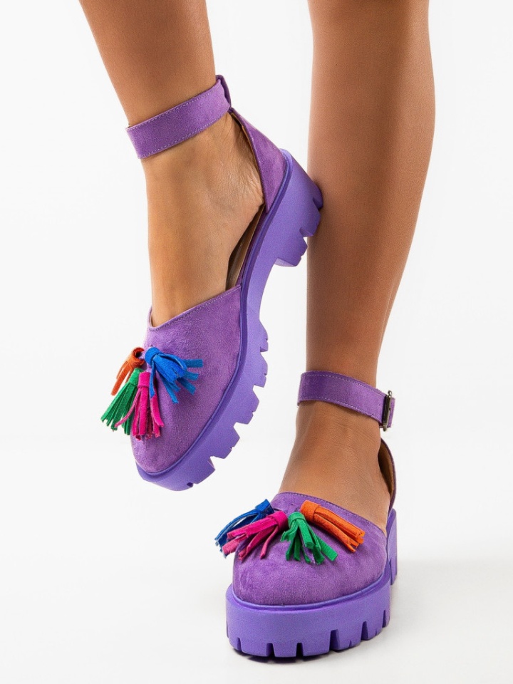 Scarpe casual Viola Jaila - Img 4