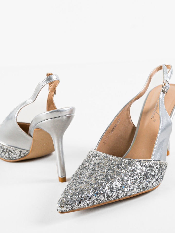 Scarpe da donna Argento Aamin - Img 5