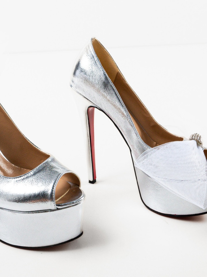 Scarpe da donna Argento Nikmalo - Img 11