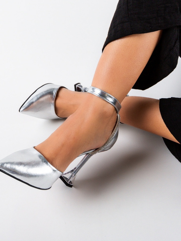 Scarpe da donna Argento Pobet - Img 12