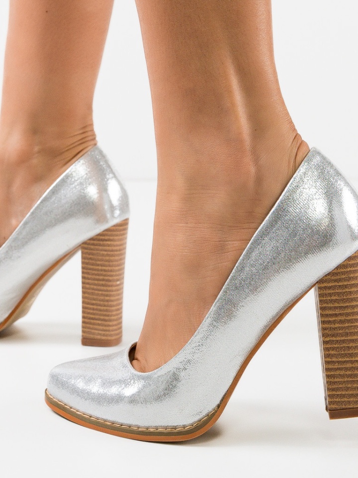 Scarpe da donna Argento Sulfo 2 - Img 3