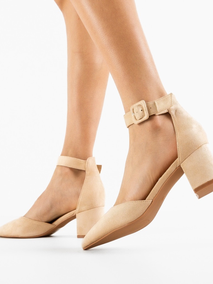 Scarpe da donna Beige Anerose - Img 3
