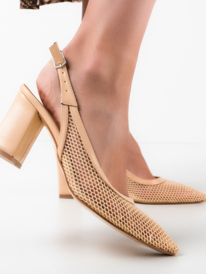 Scarpe da donna Beige Caresy - Img 11