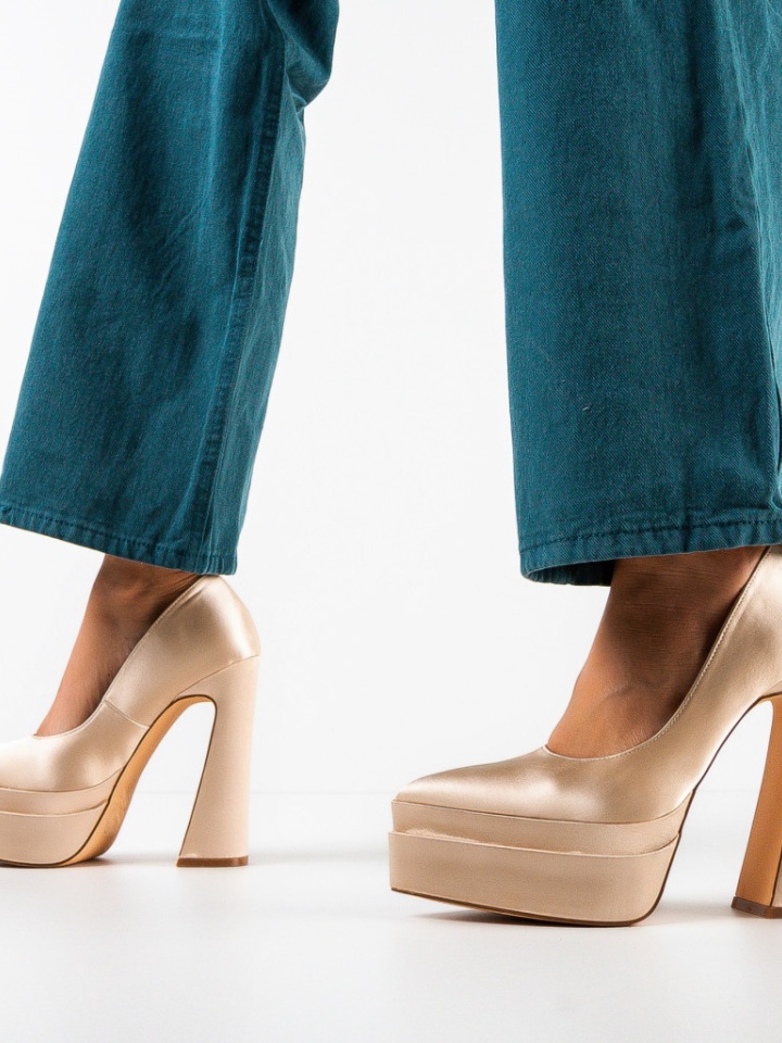 Scarpe da donna Beige Carweb - Img 2