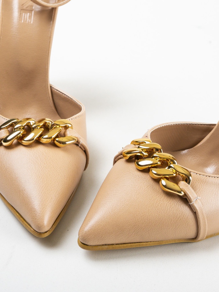 Scarpe da donna Beige Deler - Img 7