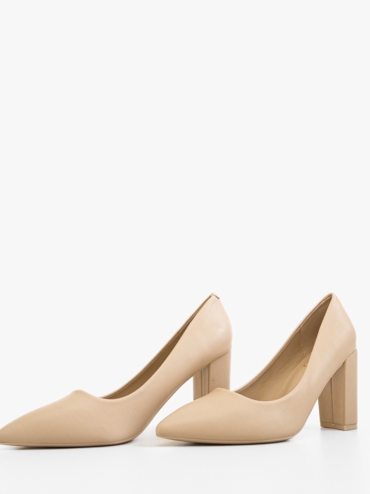 Scarpe da donna Beige Ferrell - Img 4