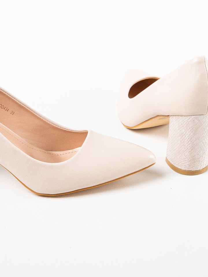 Scarpe da donna Beige Gemide - Img 6