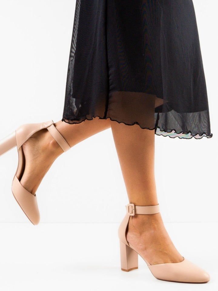 Scarpe da donna Beige Haloma - Img 3