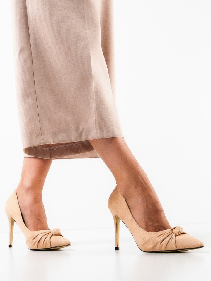 Scarpe da donna Beige Hartley - Img 3