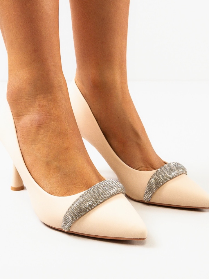 Scarpe da donna Beige Kadar - Img 2
