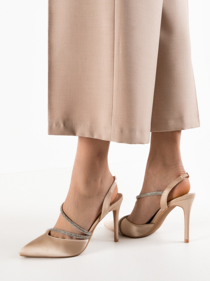 Scarpe da donna Beige Khan - Img 4