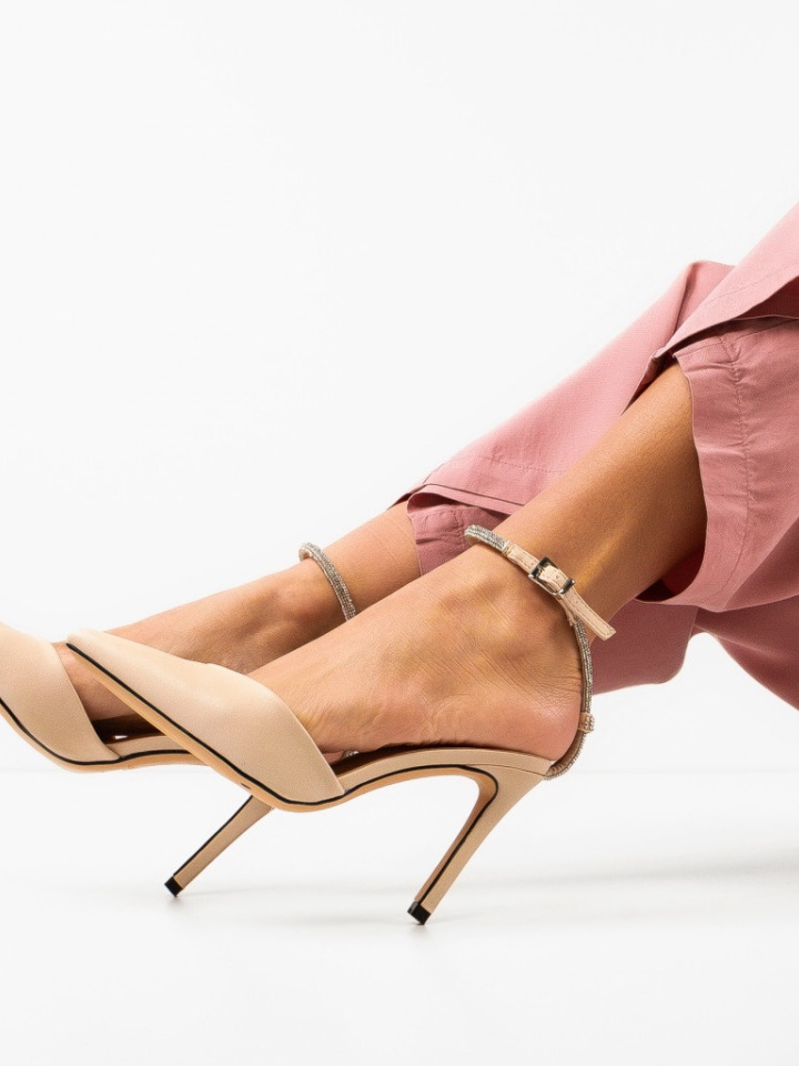 Scarpe da donna Beige Lakeshi - Img 2