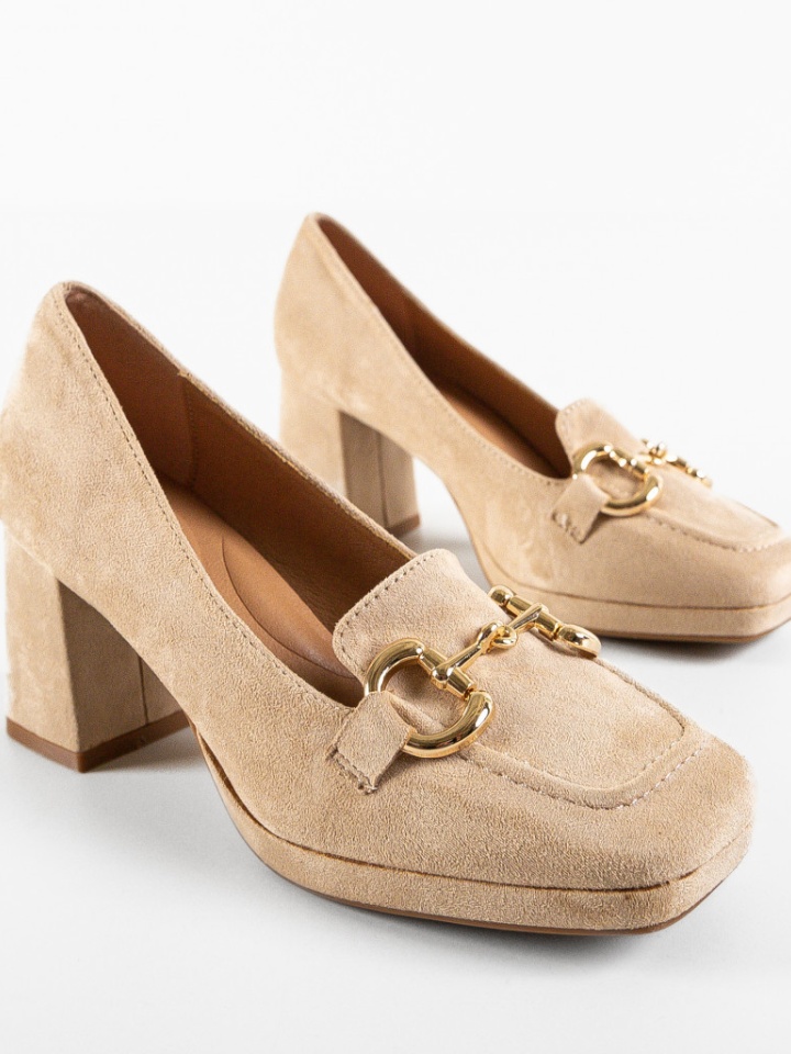 Scarpe da donna Beige Lamia - Img 2