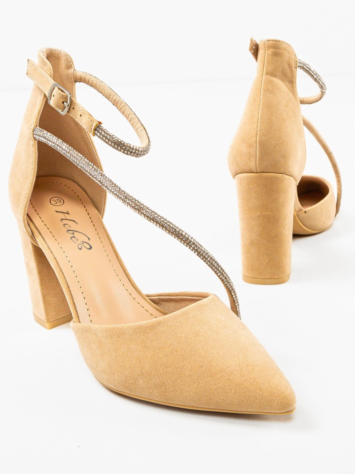 Scarpe da donna Beige Maazauq - Img 5