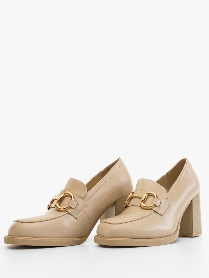 Scarpe da donna Beige Nathan - Img 3