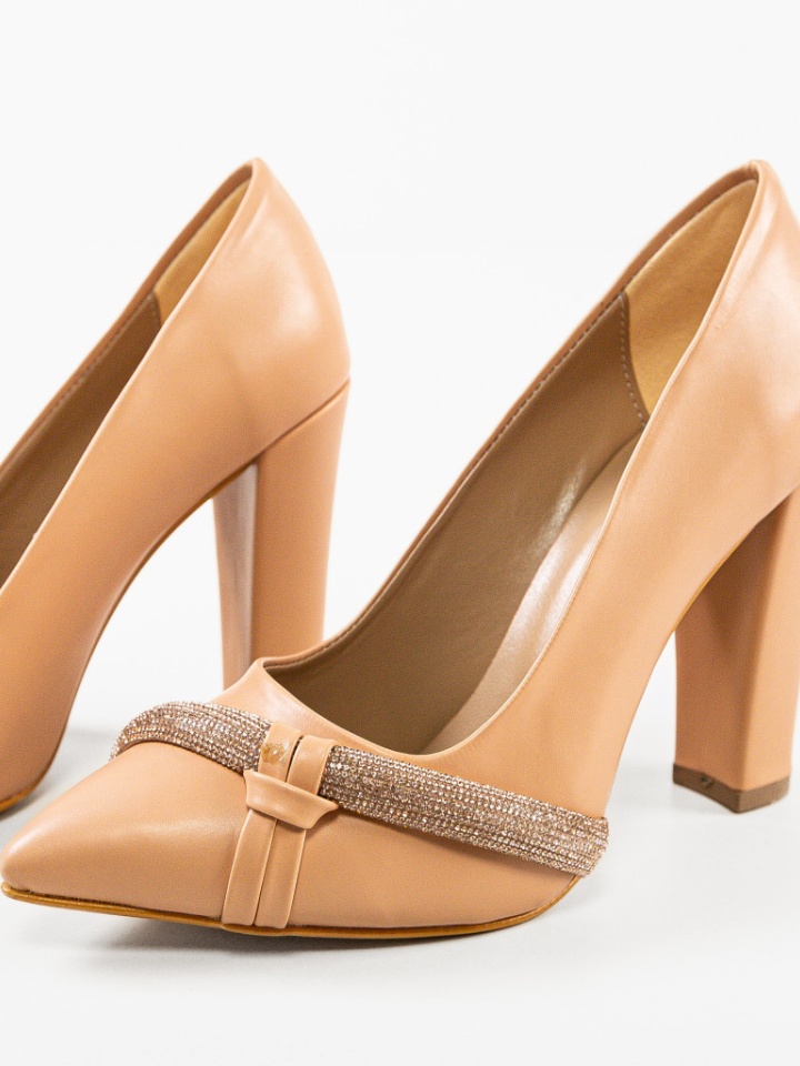 Scarpe da donna Beige Pynay - Img 7