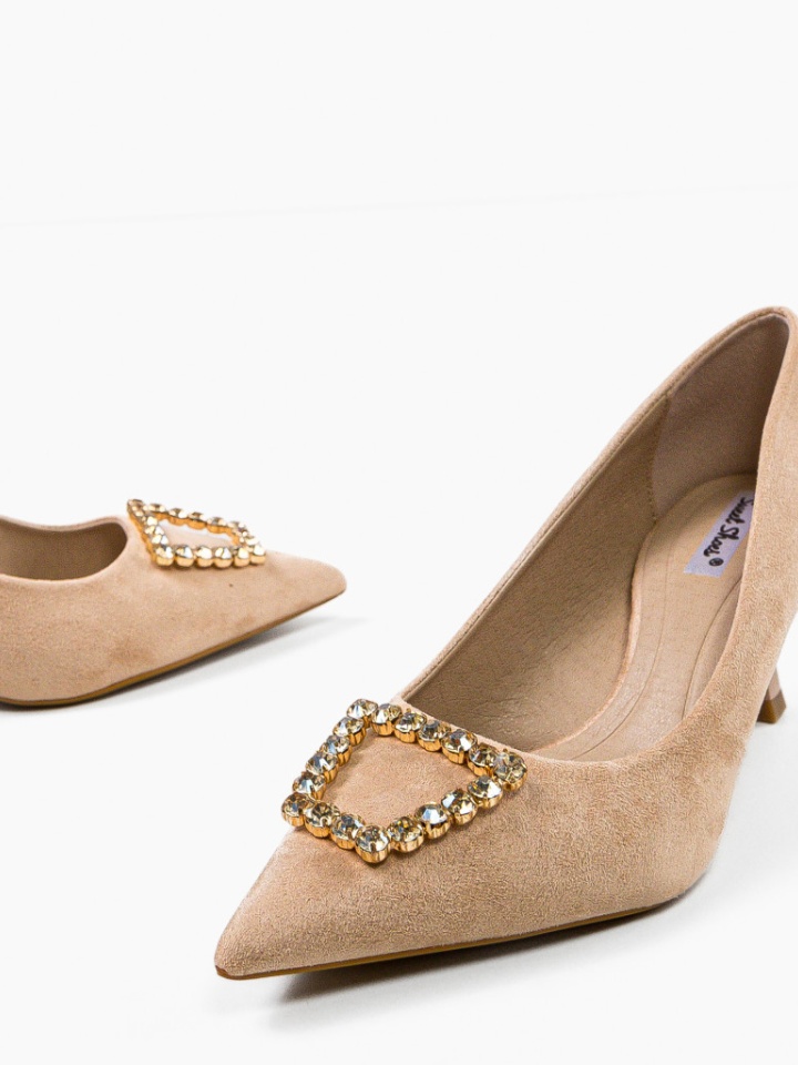 Scarpe da donna Beige Riya - Img 6