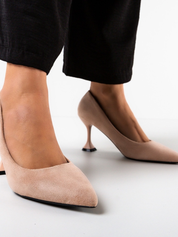 Scarpe da donna Beige Rosas - Img 4