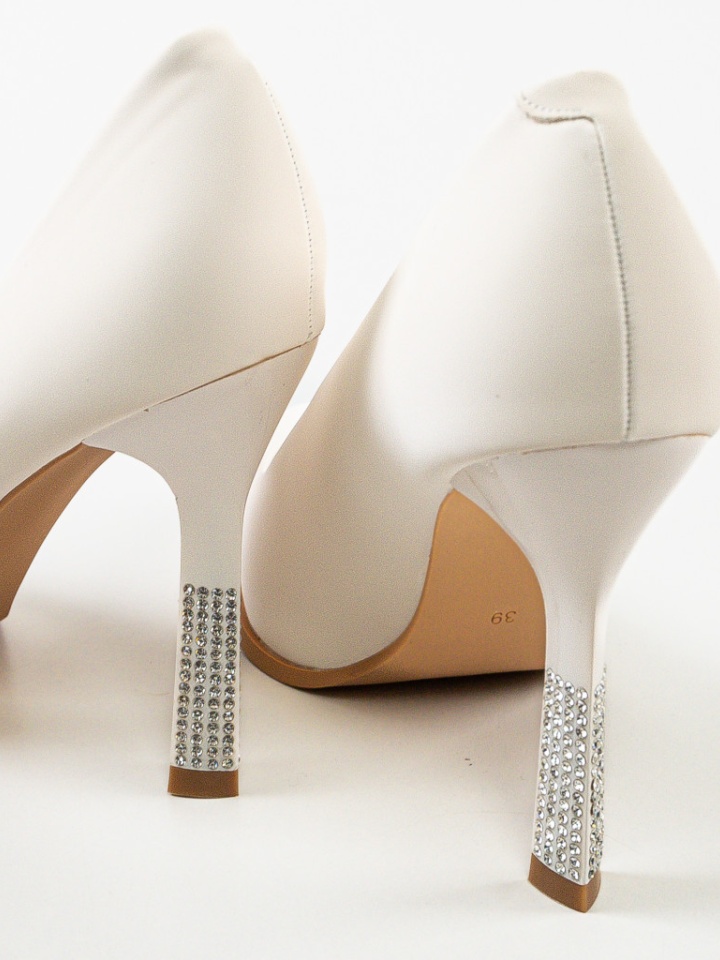 Scarpe da donna Beige Sadeas - Img 6