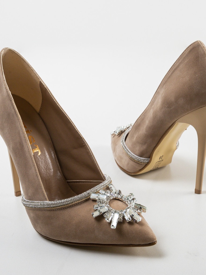Scarpe da donna Beige Sister - Img 11