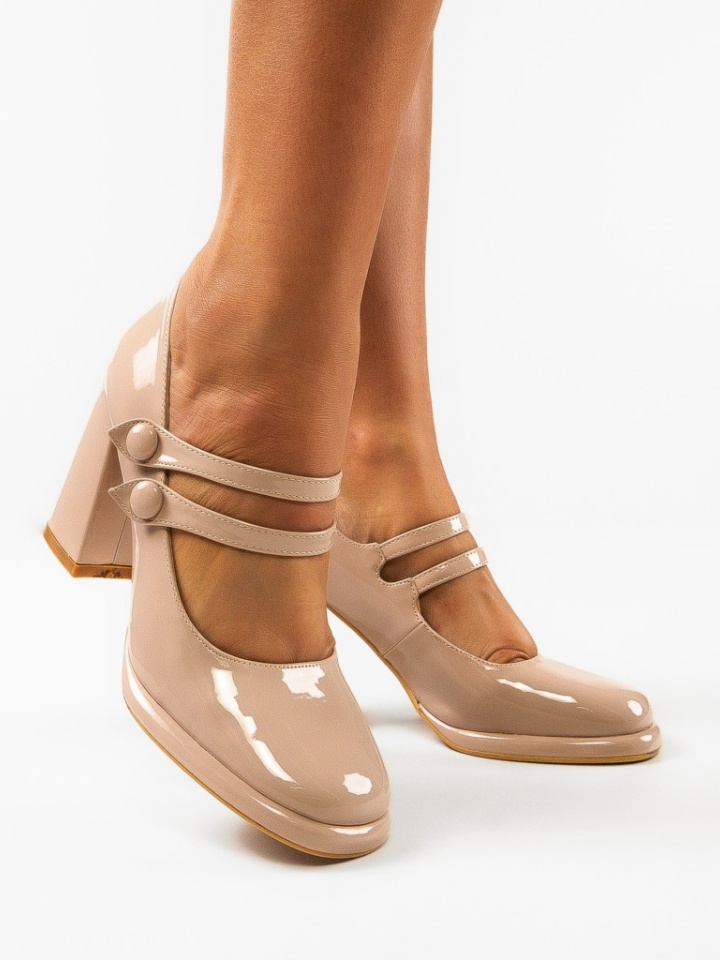 Scarpe da donna Beige Vintage - Img 1