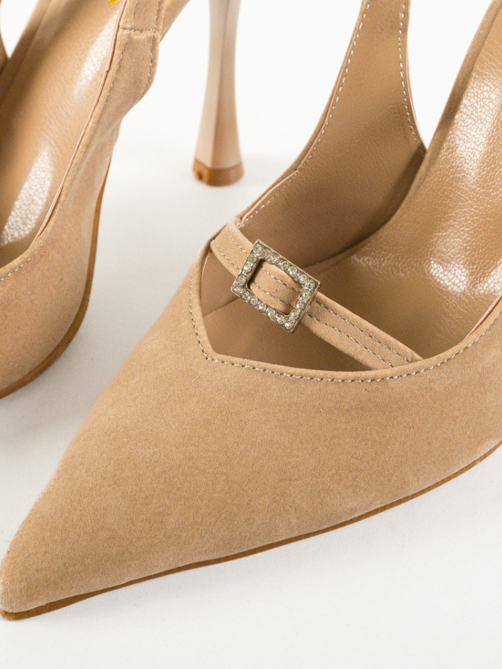 Scarpe da donna Beige Zeroun - Img 6