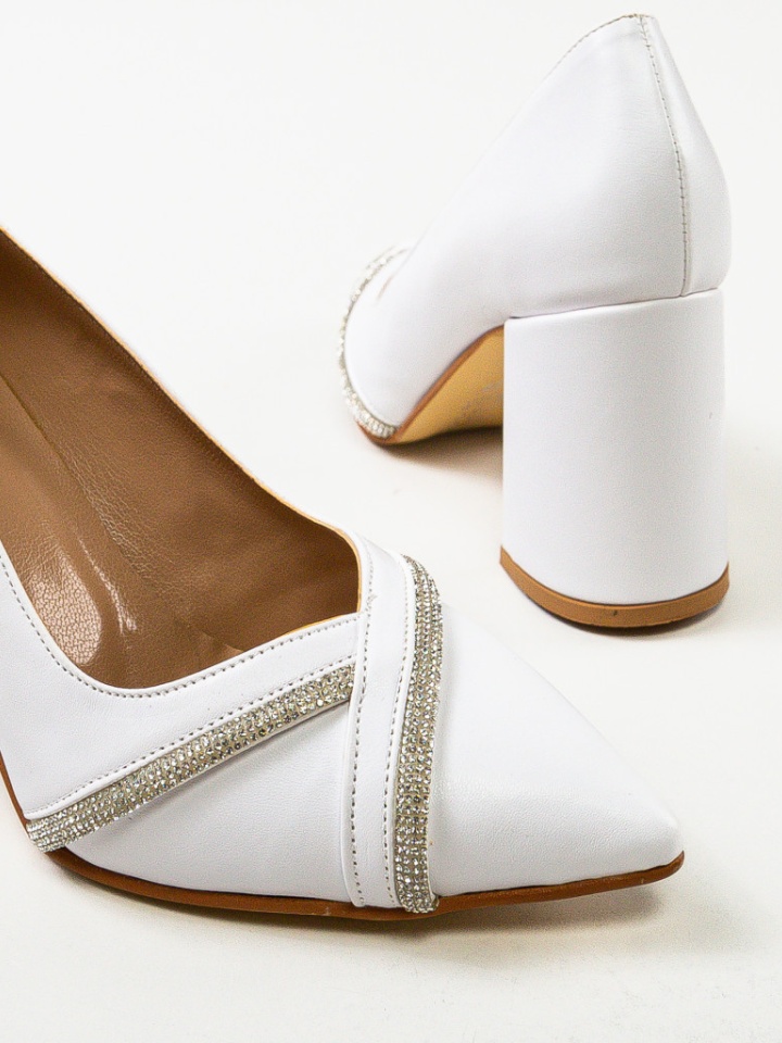 Scarpe da donna Bianche Crysta - Img 3