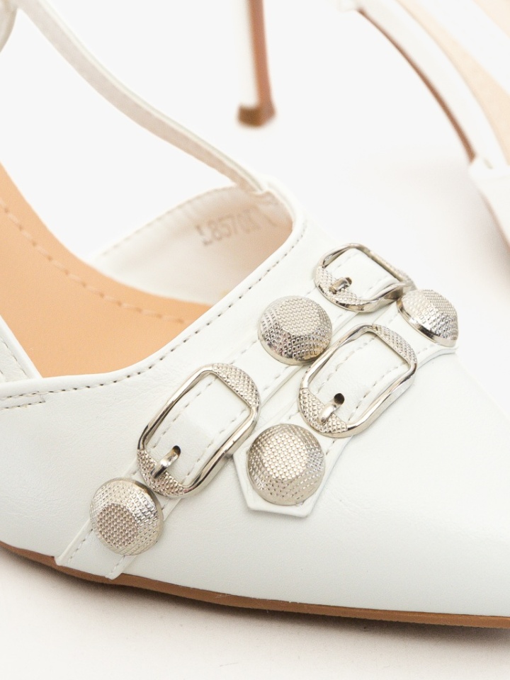 Scarpe da donna Bianche Fleur - Img 8